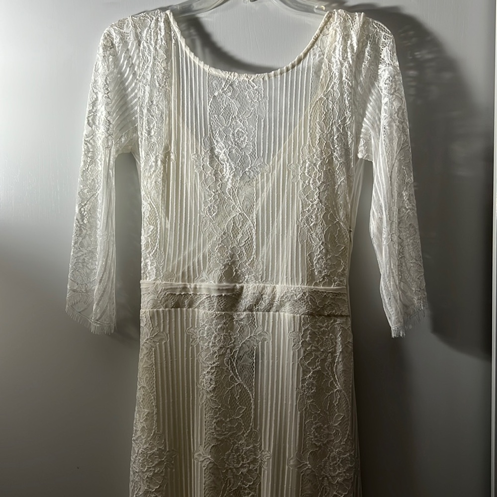 Off White Dress